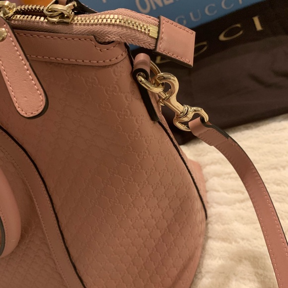 NWT Gucci Pink Large Dome Bag - Picture 13 of 16